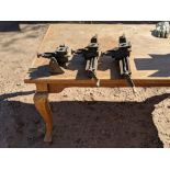 Lot of: Mattison 276 Jointers 2- top or bottom jointer and 1- Side head jointer All items sold