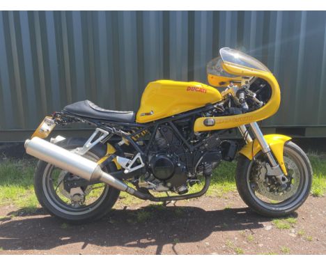 1999 Ducati 750 SS Café RacerRegistration number V135 LJBFrame number ZDMV200AAXBEngine number 00119625,500 recorded milesSta