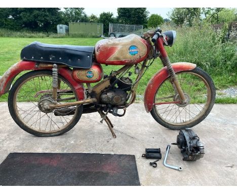 1961 Benelli Export Sprint 50cc Being sold without reserve Rare export model In need of total restoration Kick start spline d