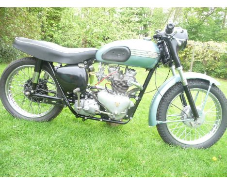 1958 Triumph T100 SpecialUnregisteredFrame number 016868Engine number T100 13163N1958 frame fitted with a 1950 engine Unfinis