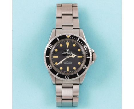 Rolex-Herrenarmbanduhr - Vintage Submariner aus dem Jahr 1968 Fa. Rolex, Schweiz.Modell: Vintage Oyster Perpetual Submariner.