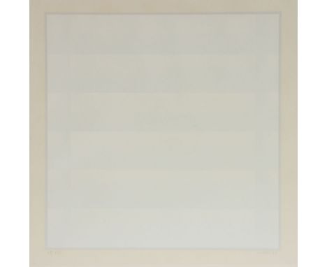 Raimund Girke1930 Heinzendorf (Niederschlesien) - 2002 Köln - Ohne Titel - Farbserigrafie/Karton. 69/175. 50,8 x 50,5 cm, 59 