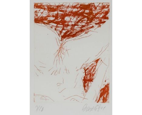 Georg Baselitz1938 Deutschbaselitz - lebt und arbeitet in Basel, Salzburg, am Ammersee und in Imperia - Mädchen, 2001, aus de