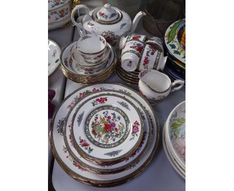 Paragon "Tree of Kashmir" teaware, including teapot 