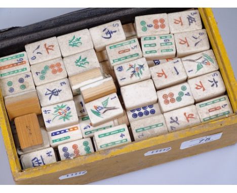 A Vintage Mah-Jongg set 