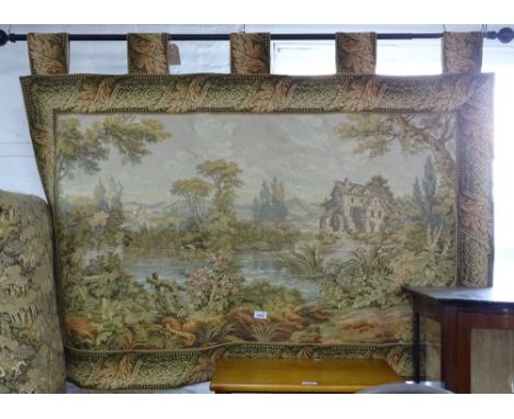 A Bruges tapestry wall hanging 