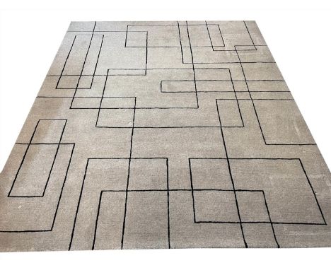 THE RUG COMPANY CARPET, 268cm x 225cm, 'Cityscape' designed by Sam Turner. 