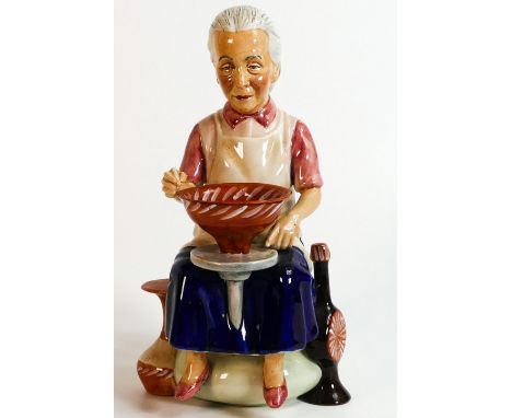 Kevin Francis / Peggy Davies Limited Edition Toby Jug Lucie Rie, height 23cm 