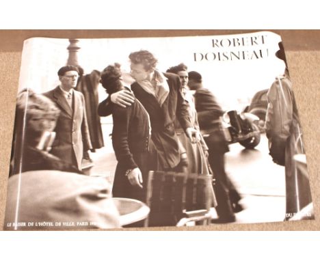 A large Robert Doisneau photographic print 