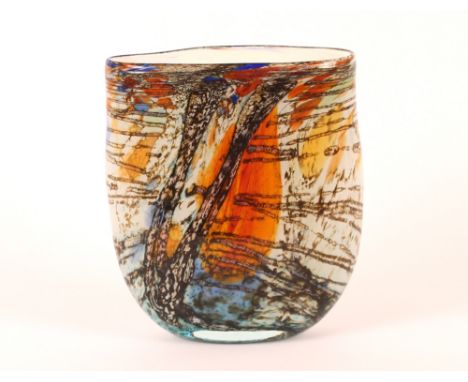 A Murano Art Glass vase, 26.5cm high