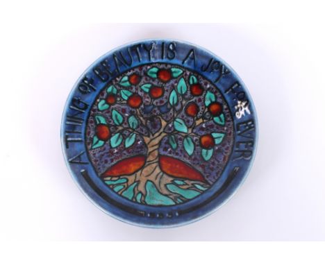 A Poole pottery "Tree of Life" plate 