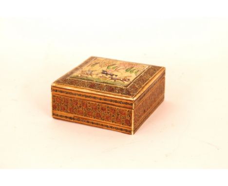 A Kashmir style trinket box 