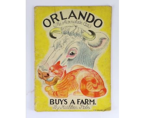 ° ° Hale, Kathleen - Orlando ... Buys a Farm. First edition, Country Life &amp; NY., Transatlantic Arts, 1942; (Same Author) 