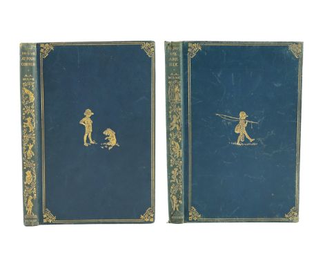 ° ° Milne, A.A. - Now We Are Six. First edition, illus. throughout (by Ernest Shepard, some full-page), half title, together 