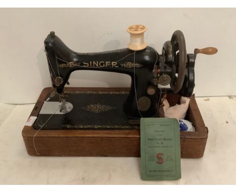 Vintage Singer sewing machine 