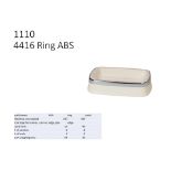 PLASTIC INJECTION MOLD - 4416 ring ABS