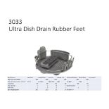 PLASTIC INJECTION MOLD - Ultra Drain Rubber Feet