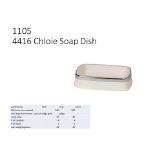PLASTIC INJECTION MOLD - 4416 Chloie Soap Dish
