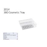 PLASTIC INJECTION MOLD - 380 Cosmetic Tray