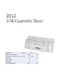 PLASTIC INJECTION MOLD - 374 door cosmetic
