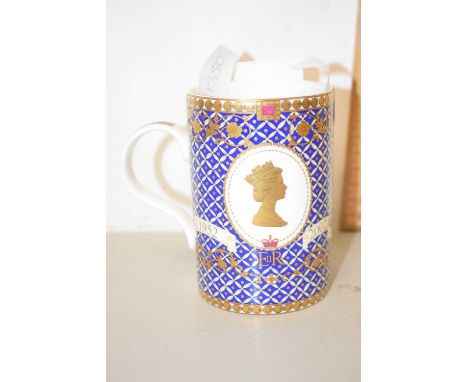 A Sadler ceramic commemorative mug for the Golden Jubilee