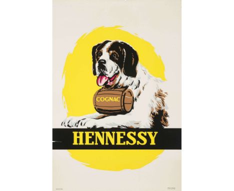  ANONYMOUS COGNAC HENNESSY silkscreen, condition B+; not backed&nbsp; 42.5 x 29in. (108 x 73cm.)&nbsp;   