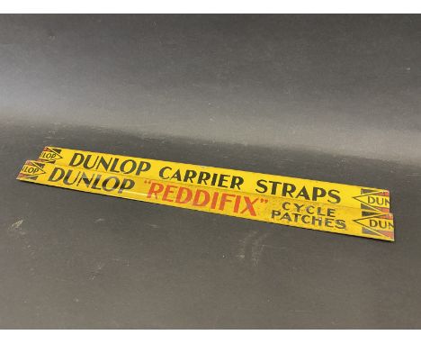 Two Dunlop shelf strips, in good condition. 