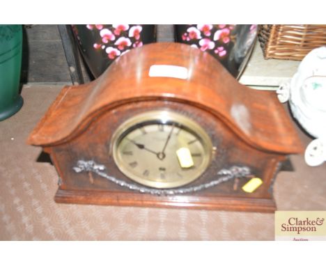 A Fattorini &amp; Sons of Bradford mantle clock