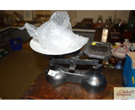 A set of scales and weights 