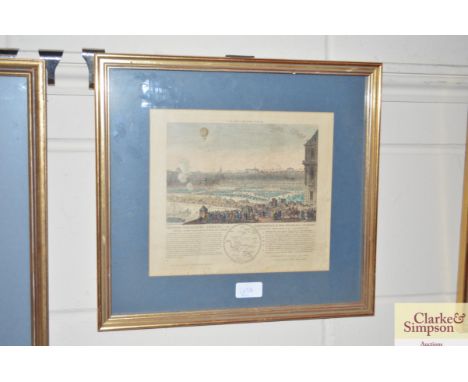 A continental ballooning print 
