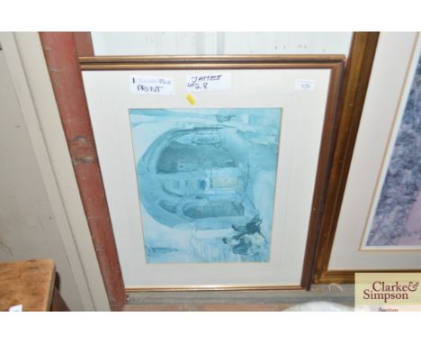 A coloured print after 'William Russell Flint'