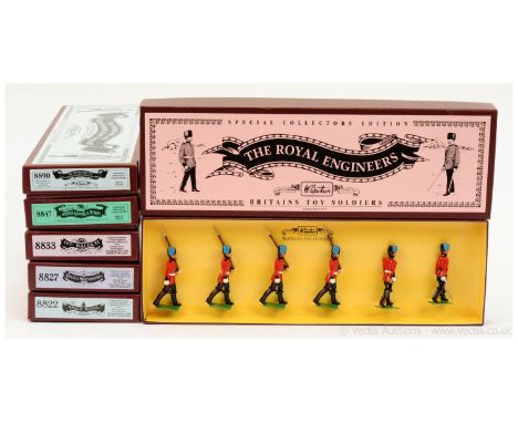 Britains - Special Collectors Editions, comprising: Set 8822 - KRRC, Set 8827 - Queen's Westminster's, Set 8833 - 127th Baluc