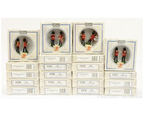 Britains Modern Issues - The W. Britain Collection [2 piece sets], comprising: 3 x Set 8306 - Coldstream Guards Band - Saxoph