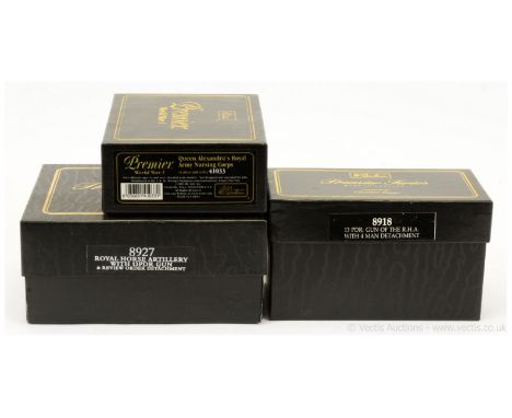 Britains Modern Issues [Premier Series], comprising: Set 8918 - 13 PDR, Gun of the RHA with 4 x Man Detachment, Set 8927 - RH