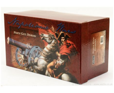 Britains, Napoleonic Series Waterloo Range, comprising: Set 00148 - Hougoumont - North Gate Diorama Set. Mint overall, contai