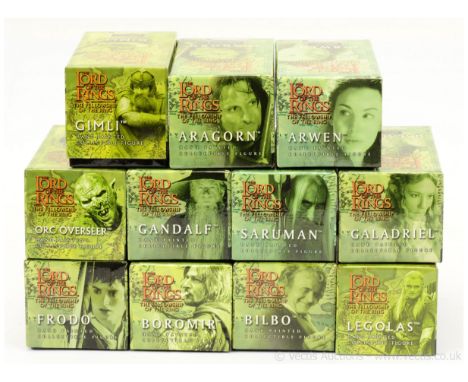 Britains - Modern Issues - Lord of the Rings Range, comprising: Set 40251 - Legolas, Set 40252 - Gimli, Set 40257 - Orc Overs