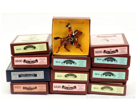 Britains - Special Collectors Editions, comprising:  Set 8821 - 5th Dragoon Guards, 3 x Set 8830 - 1st Royal Dragoons, 3 x Se