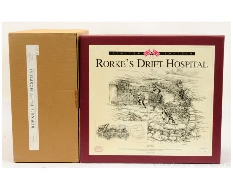 Britains Rorkes Drift Series - Set 00143 - Rorkes Drift Hospital Diorama [First Issue - limited edition 0082/2000]. Mint over