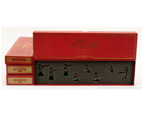 Britains - Delhi Durbar Range, comprising:  Set 40187 - The Hunting Cheetahs of the Nizam of Hydrabad, Set 40182 - 24th Baluc