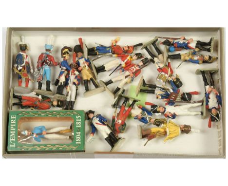 Starlux - 1st Empire Napoleonic Series, [1st Issue, 1960's - 70's], comprising: Types on Foot of the Grand Army, 19 Figures I