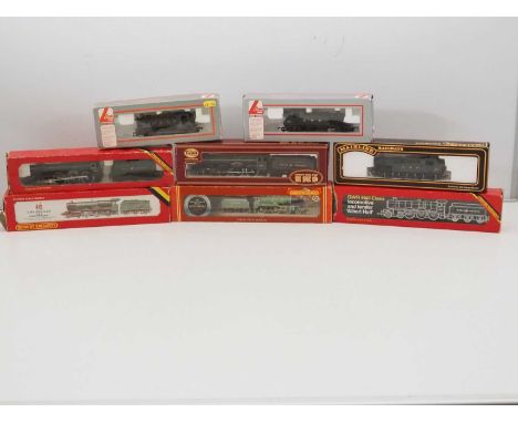 A group of OO gauge steam locomotives by HORNBY, AIRFIX, MAINLINE and LIMA - all GWR livery - G/VG in F/G boxes (8)