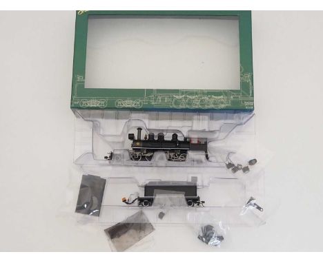 A SPECTRUM On30 scale 29004 American outline 2-4-4-2 articulated steam locomotive in plain black livery - DCC fitted - VG/E i