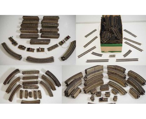 A very large quantity of MARKLIN unboxed HO gauge 3-rail M track - comprising straights and curves - together with a large qu