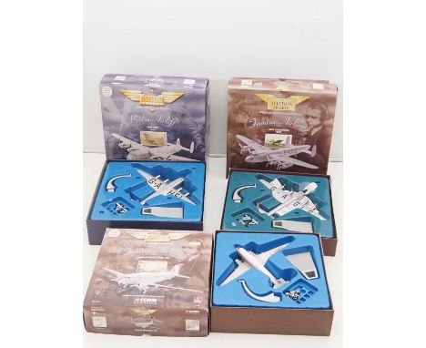 A group of CORGI 1:144 scale Aviation Archive diecast planes - VG in G/VG boxes (3)