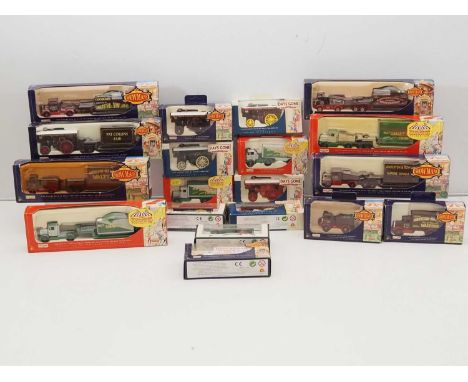 A group of LLEDO DAYS GONE 1:76 scale diecast models from the Showmans and Circus ranges including traction and Showmans' eng