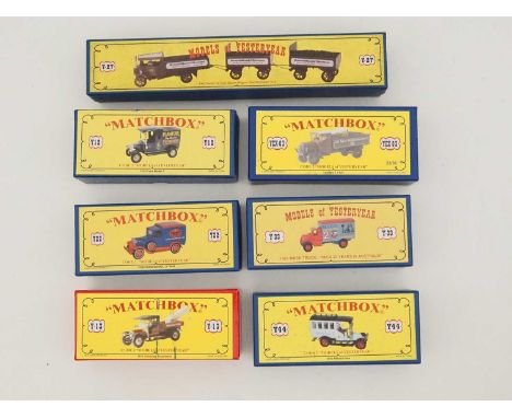 A group of limited edition Code 2 diecast models by MATCHBOX MODELS OF YESTERYEAR - mostly steam and vintage lorry variants -