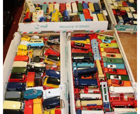 Three boxes of modern issue diecast, to include EFE commercial vehicles, Corgi Toy commercial vehicles, etc