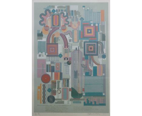 Sir Eduardo Luigi Paolozzi CBE RA (1924-2005) - 'Nettleton', lithograph, signed in pencil and dated 1977, printers proof, num