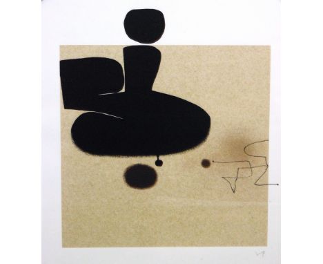 Victor Pasmore, CH, CBE (1908-1998) - Sheet from "Points of Contact No. 26", 1974, lithograph, signed with monogram, 49cm x 5