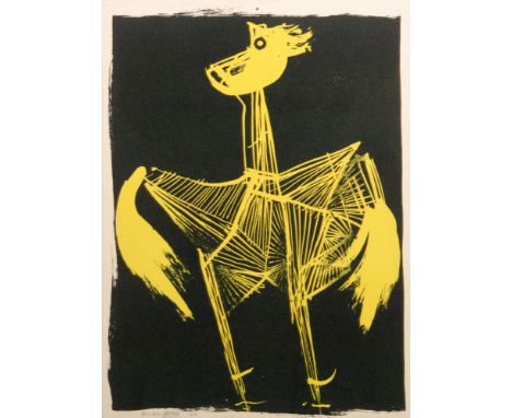 Bernard Meadows (1915-2005) - 'Bird', lithograph, signed in pencil and dated '62, framed, 38cm x 27cm.